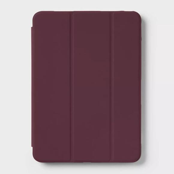Apple Compatible iPad Pro 11" Pro 2024 Protective Case w/ Stand Dark Cherry NEW - Picture 4 of 9